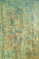 Flemish tapestry of Rebekah at the Well