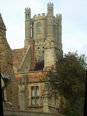 West Tower from the Village