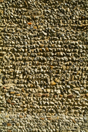 Cobble Stone Wall Construction