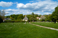 Hadstock Village as seen from the churchyard